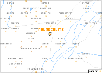 map of Neurochlitz