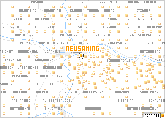 map of Neusaming