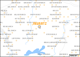 map of Neusatz