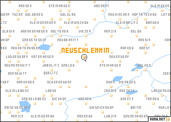 map of Neu Schlemmin