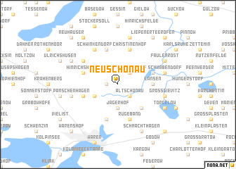 map of Neu Schönau