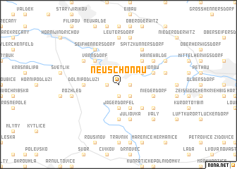 map of Neuschönau