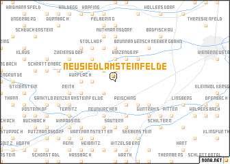 map of Neusiedl am Steinfelde