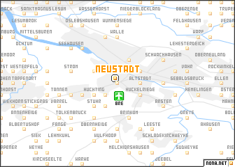 map of Neustadt