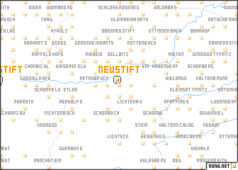 map of Neustift