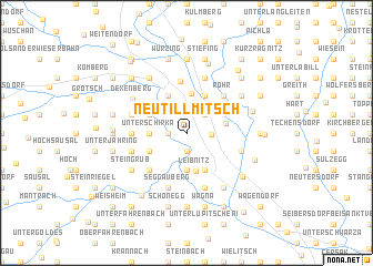 map of Neutillmitsch