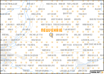 map of Neuve Haie