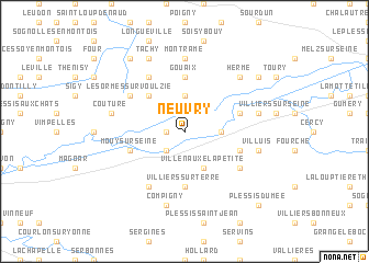 map of Neuvry