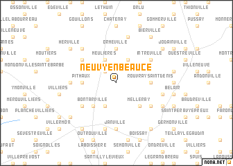 map of Neuvy-en-Beauce