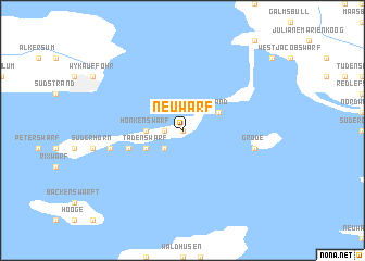 map of Neuwarf