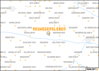map of Neuwegersleben
