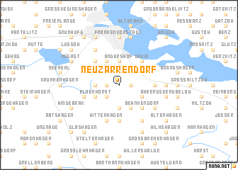 map of Neu Zarrendorf