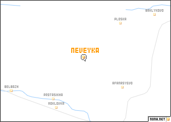 map of Neveyka