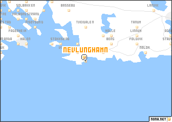 map of Nevlunghamn