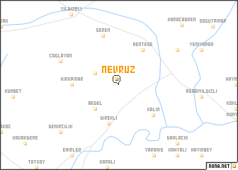 map of Nevruz