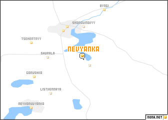 map of Nev\