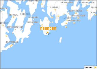 map of Newagen