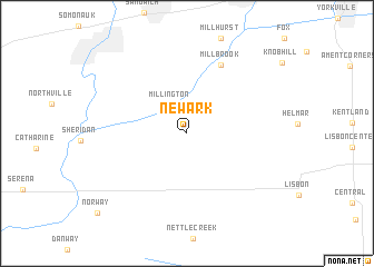map of Newark