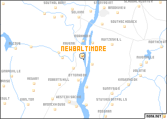 map of New Baltimore