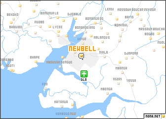 map of New Bell