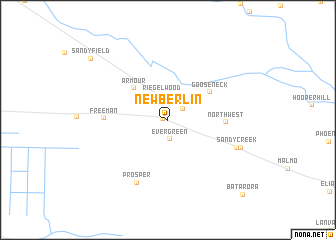 map of New Berlin