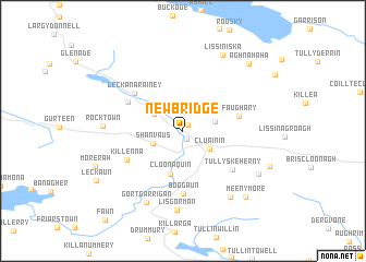 map of New Bridge