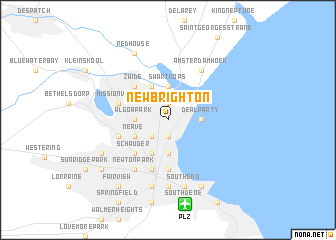 map of New Brighton
