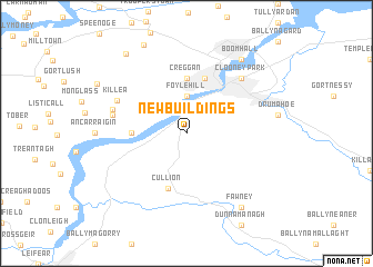 map of New Buildings
