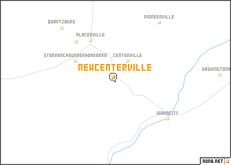 map of New Centerville