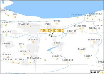 map of New Chicago