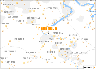 map of New Eagle