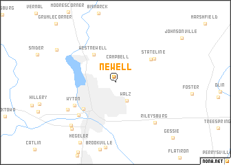 map of Newell