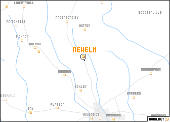 map of New Elm