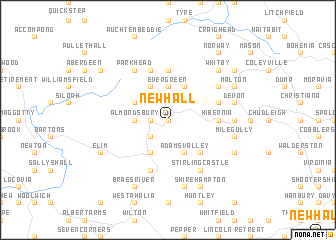 map of Newhall