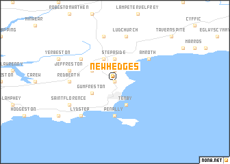 map of New Hedges