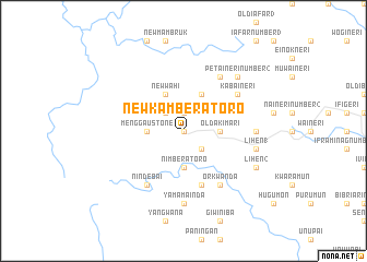 map of New Kamberatoro
