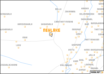 map of New Lake