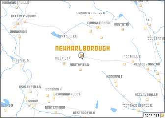 map of New Marlborough