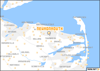 map of New Monmouth