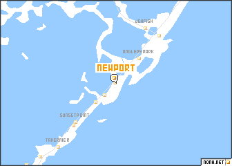 map of Newport