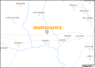 map of New Providence