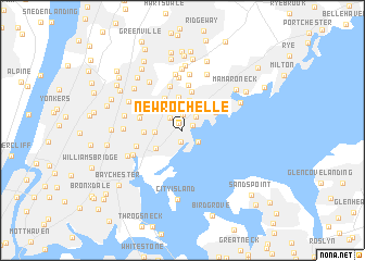 map of New Rochelle