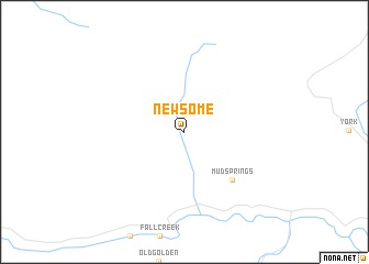 map of Newsome