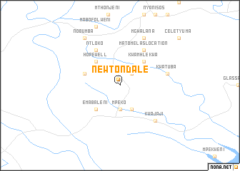 map of Newtondale