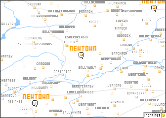 map of Newtown