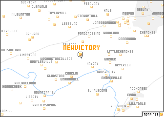 map of New Victory