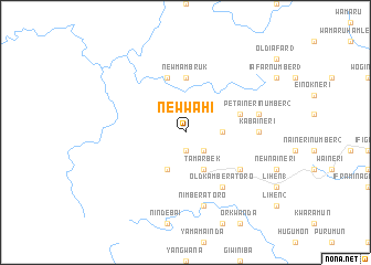 map of New Wahi