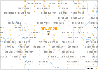 map of New York