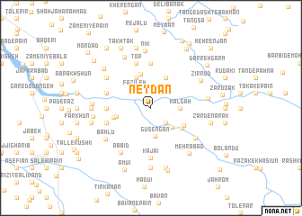 map of Neydān