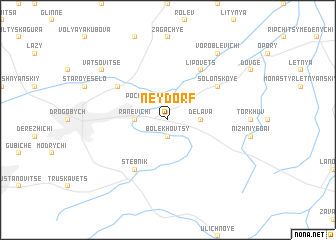 map of Neydorf